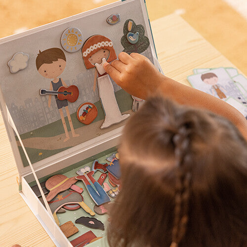 Little dutch magneetboek jim en rosa