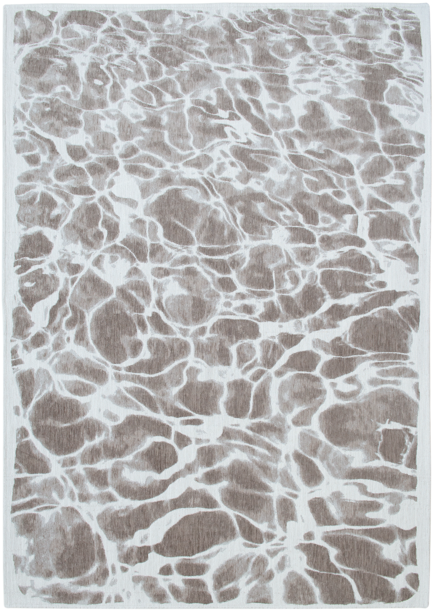 Ecorugs vloerkleed Swim grijs 140x200 cm
