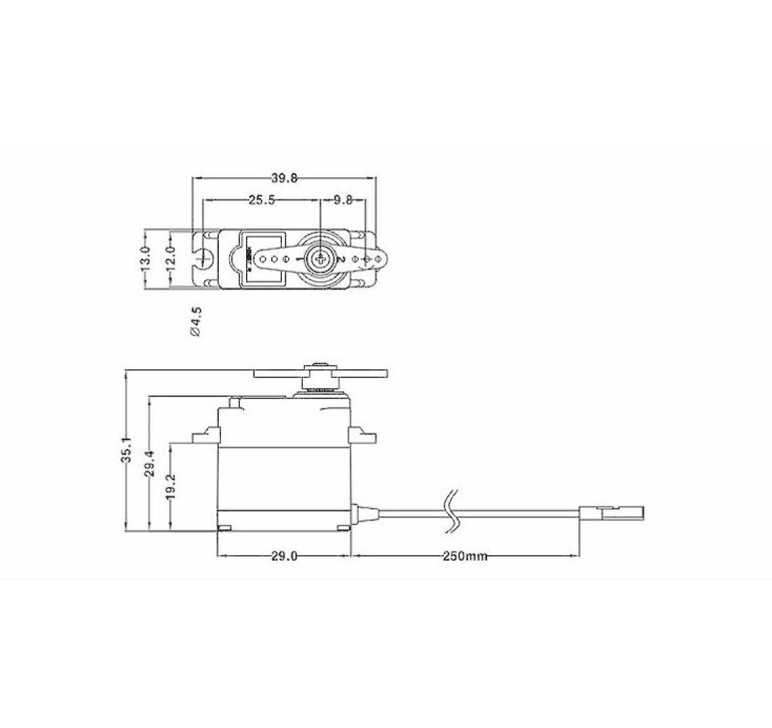 Servo D85MG DigitalMini Servo