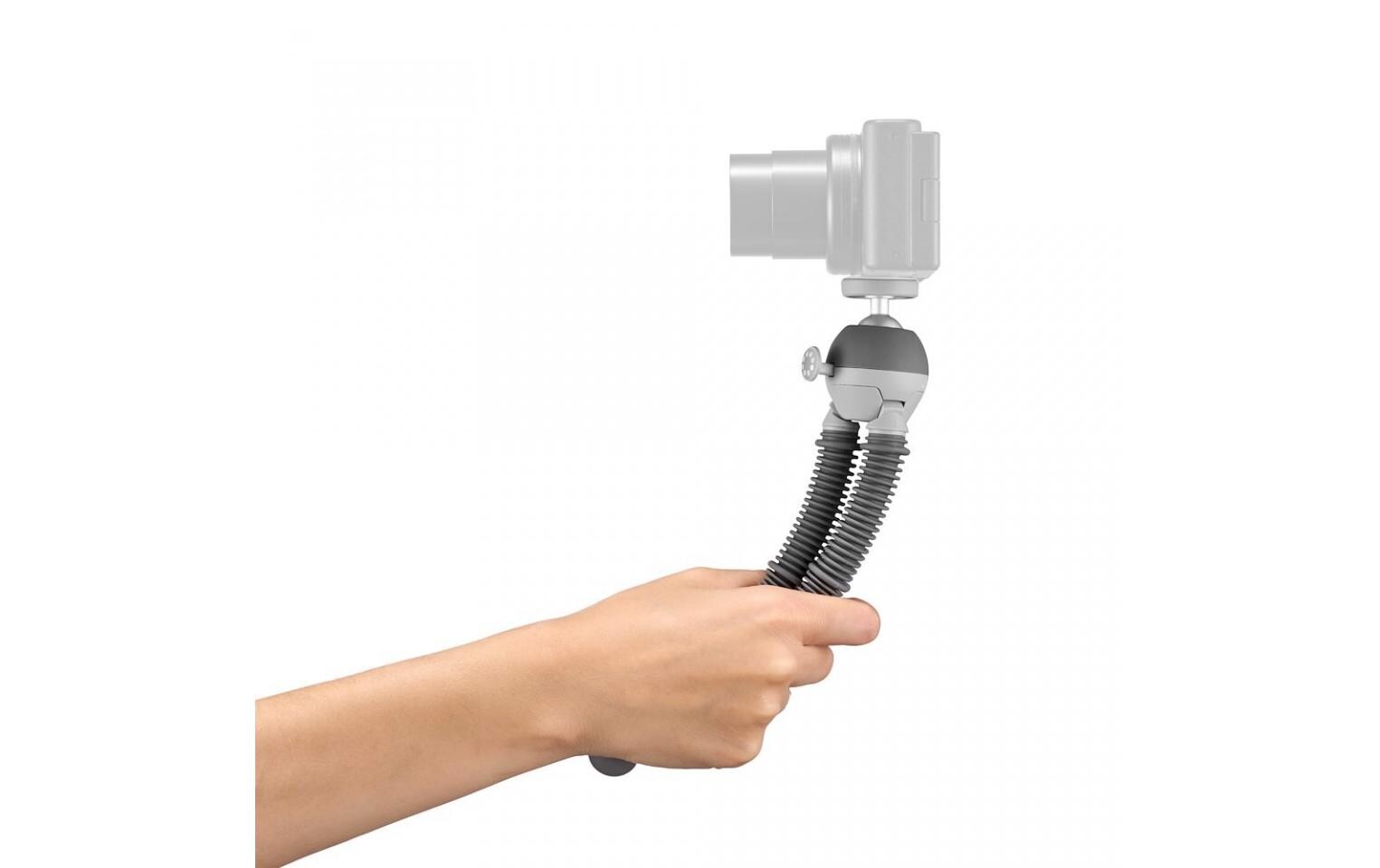 Tischstativ PodZilla Medium Kit GrauVielseitig einsetzbares Tischstativ-Set mit Smartphone-Halterung