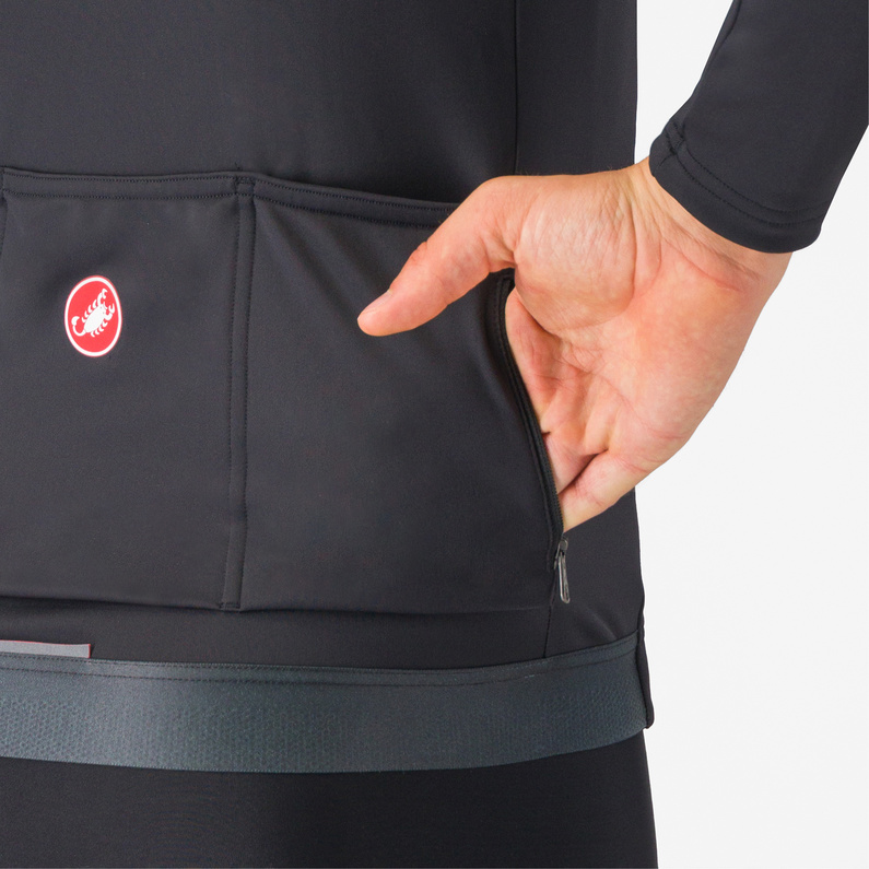 Castelli Herren Espresso Thermal Trikot
