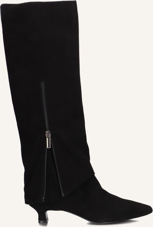 LINA LOCCHI Hoge Laarzen Dames Ss3010 Maat: 37 Materiaal: Suède Kleur: Zwart