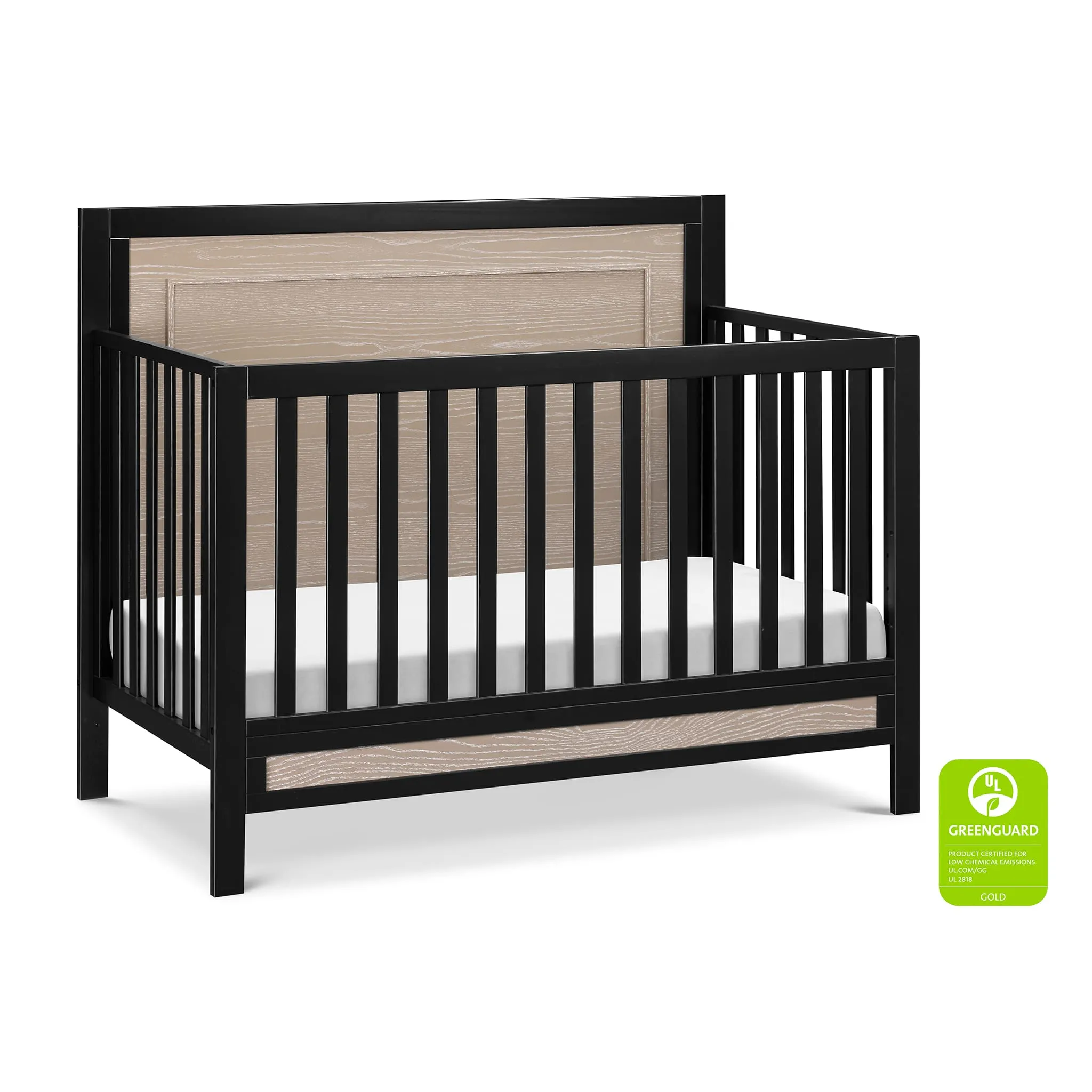 DaVinci Couchette Convertible 4-en-1 Radley - Ébène et Bois Côtier