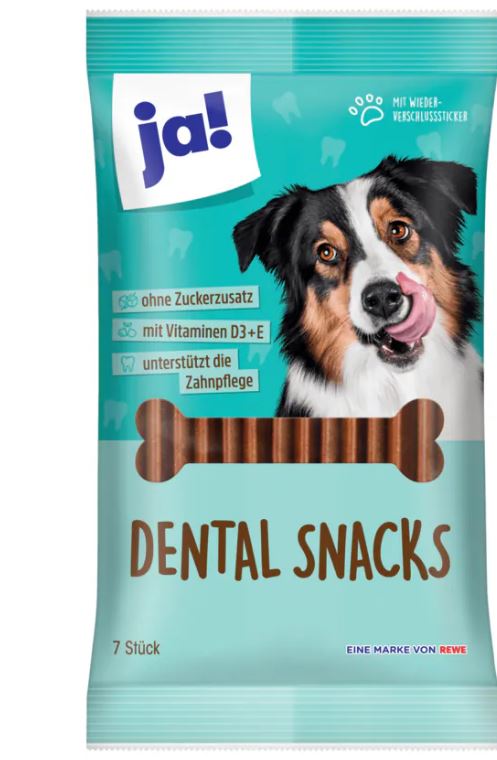 ja! Dental Snacks 7 Stück MHD:11.10.26