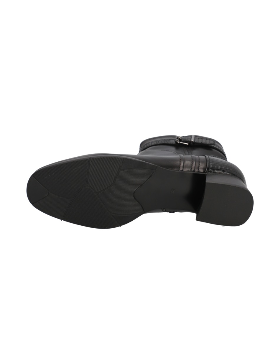Glattleder Stiefelette