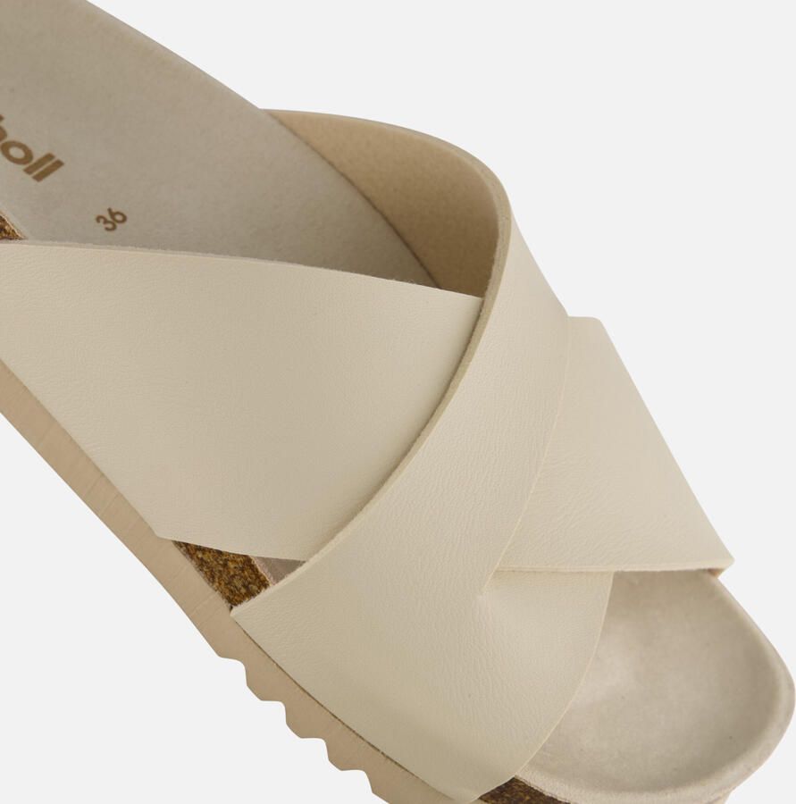 Scholl Sandalen Vivian Synthetisch Leer Vrouwen Beige