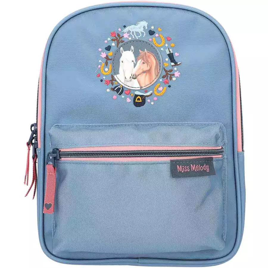 Depesche Rucksack MY LITTLE FARM Miss Melody 13 x 22 x 28 cm blau