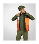 Veste Imperméable Endura SingleTrack II Vert / Orange XXL