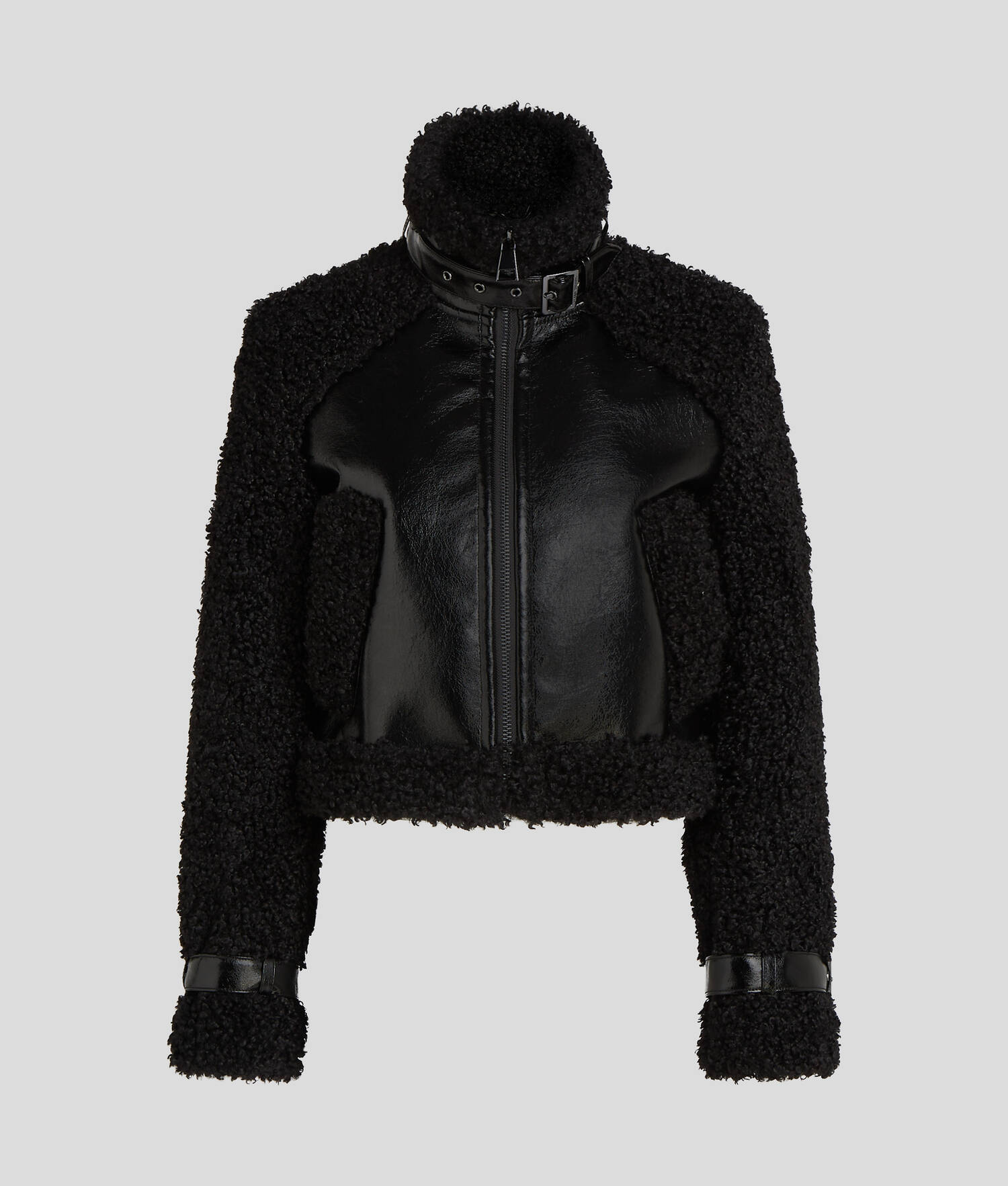 VESTE EN FAUX SHEARLING