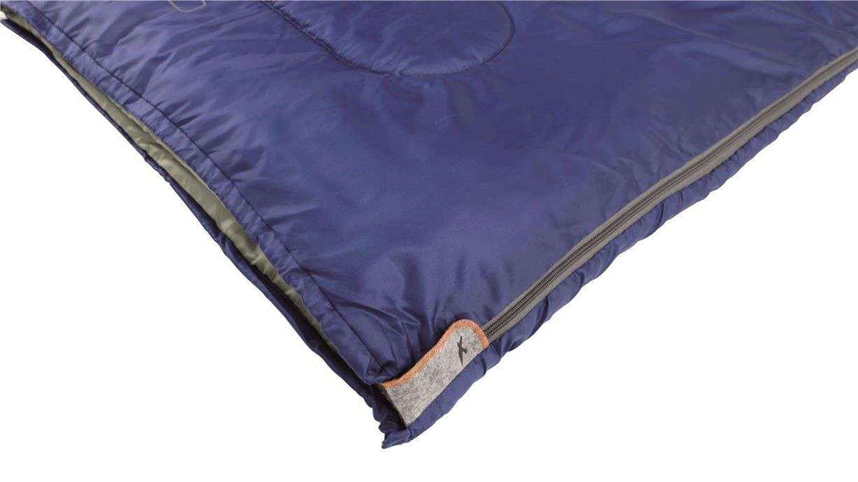 Easy Camp Chakra Square Sleeping Bag Rechteckiger Reiseschlafsack Chakra blau