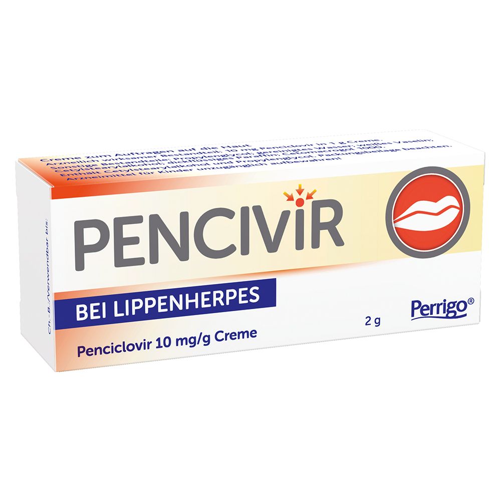 Pencivir bei Lippenherpes Penciclovir 10mg/g Creme