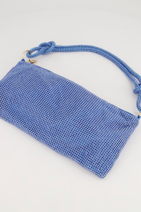 Tasche, Strass-Steinchen, abnehmbarer Riemen
