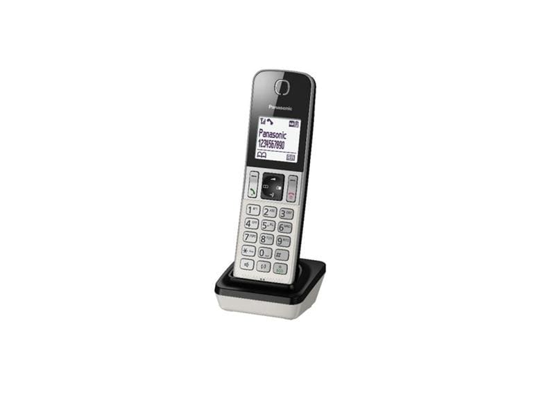 Panasonic Mobilteil KX-TGDA30EXW Schwarz/Silber Optionales digitales DECT Mobilteil
