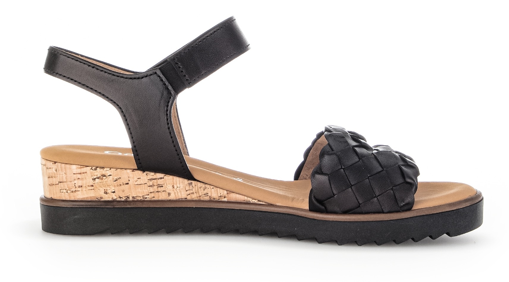 Gabor Sandalette »GENUA«  , Sommerschuh, Sandale, Keilabsatz, mit Klettverschluss, Weite G