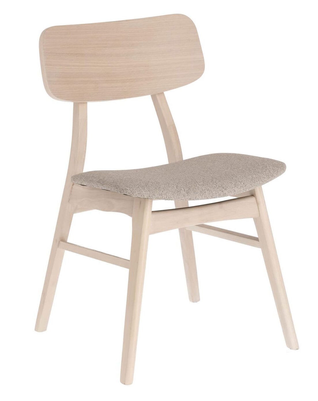 Kave Home Esszimmerstuhl SELIA 2er Set beige/ braun