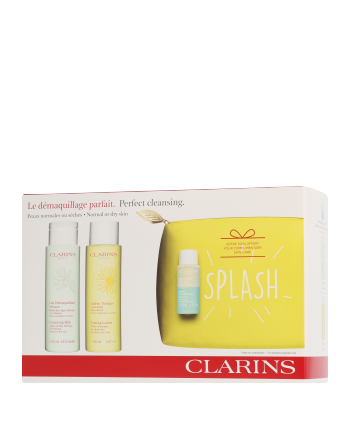 Clarins Gesichtsreinigung Set für normale und trockene Haut 200ml-200ml-30ml