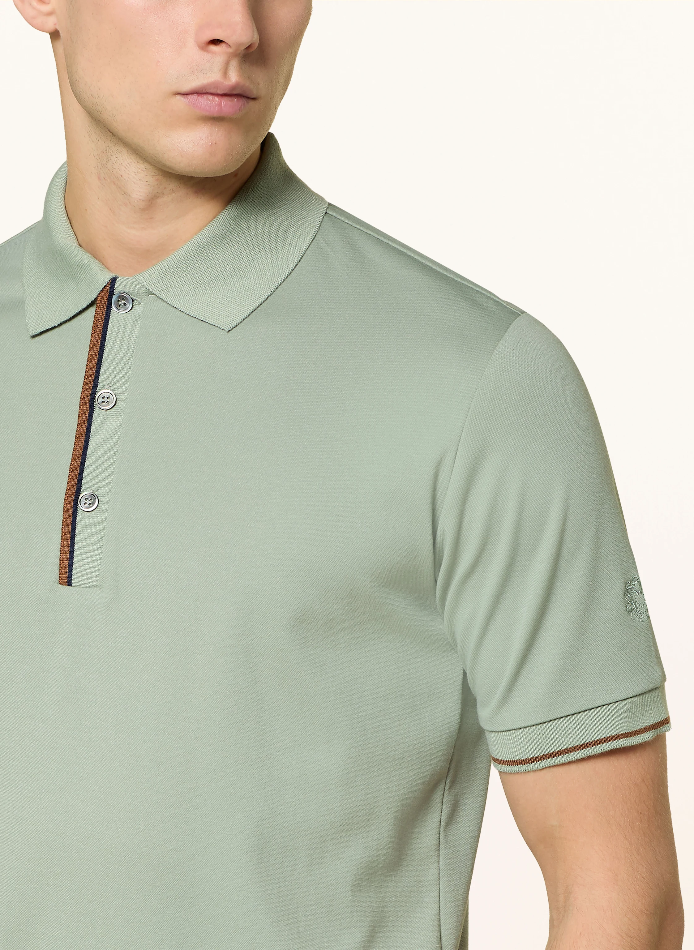 MOS MOSH Gallery Piqué-Poloshirt MMGHARVEY