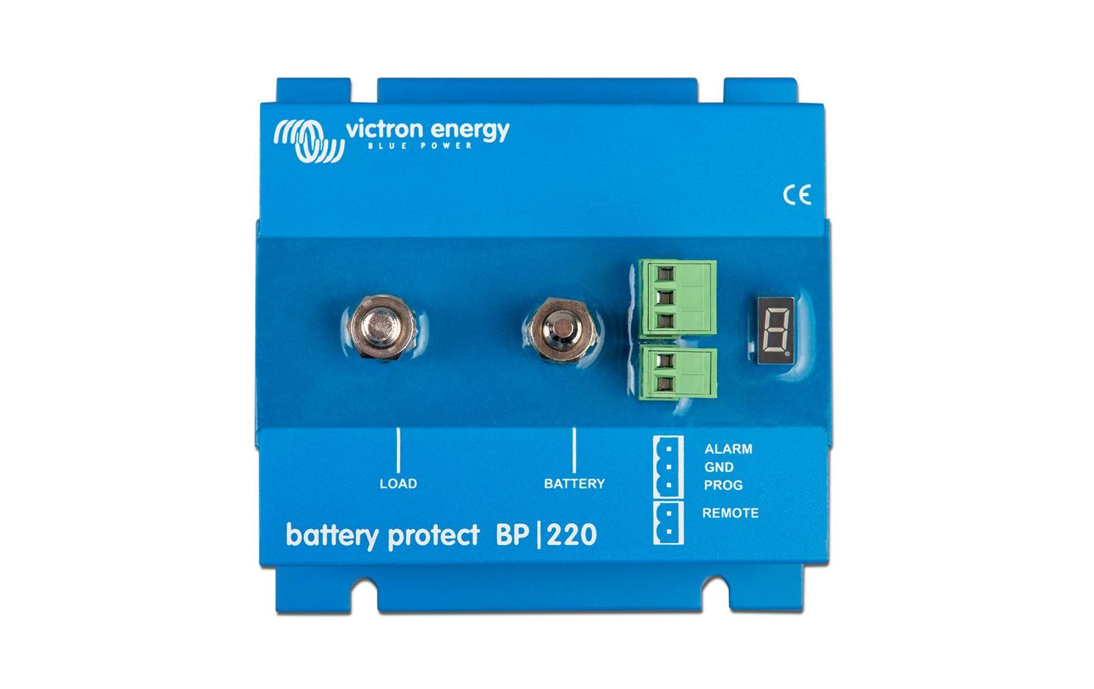 Schutzeinrichtung Battery Protect BP-220, 12/24 V, 220 ABatteriewächter mit Siebensegment-LED-Anzeige
