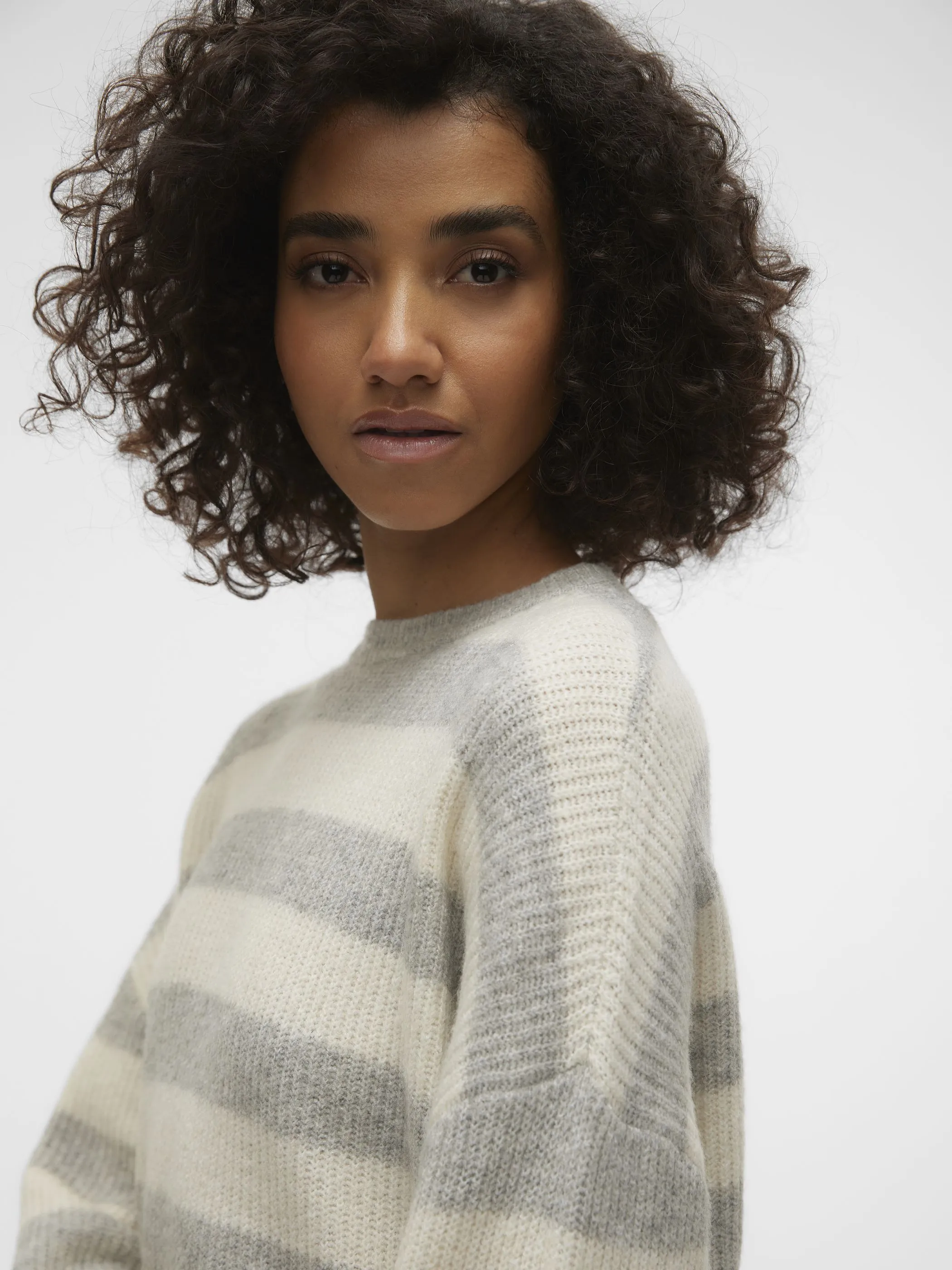 Vero Moda VMNATAHLIE LS O-NECK Strickpullover