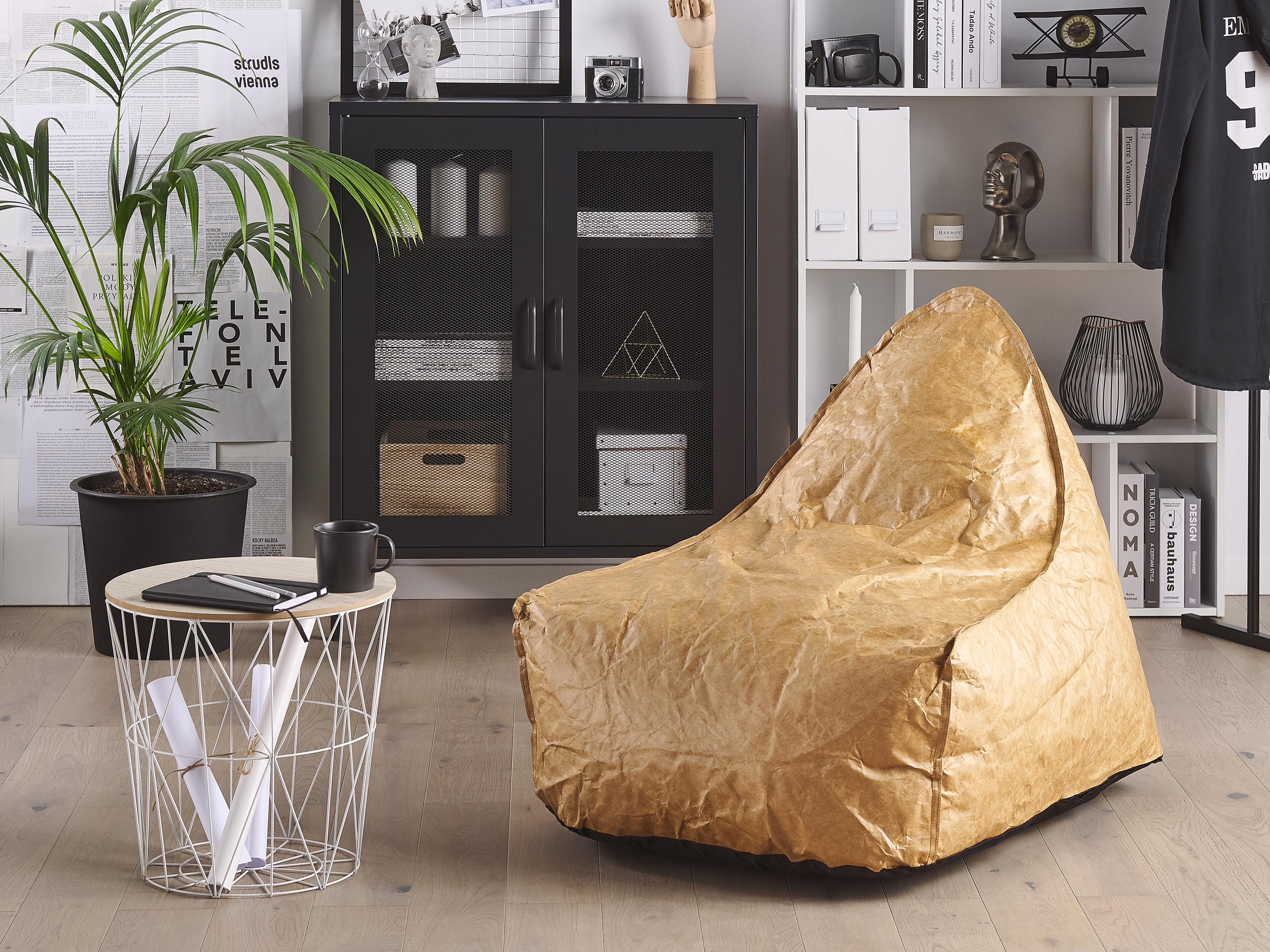 Zitzak 200 L DROP 63 cm 75 cm Goudbruin