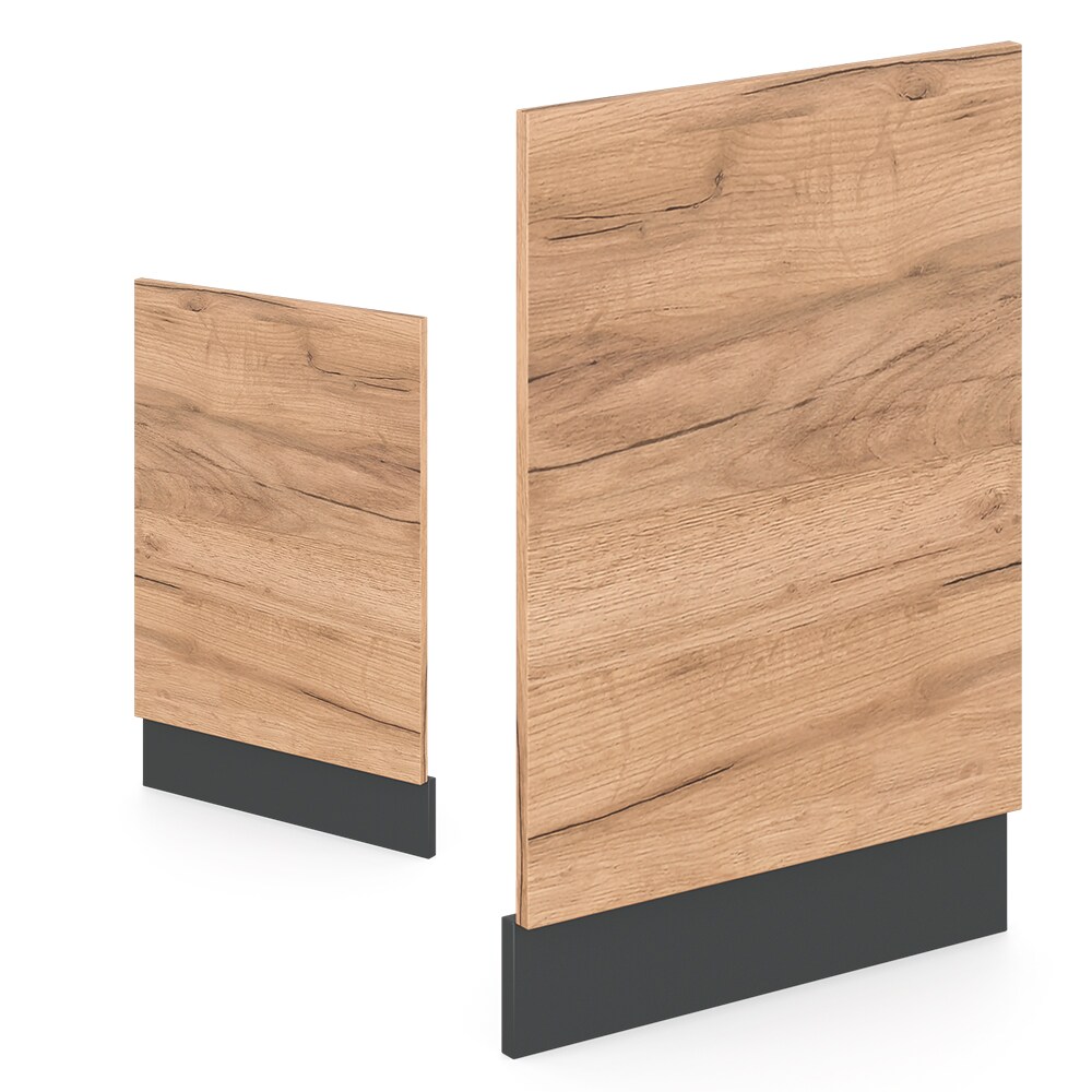 VICCO Küchenschrank Geschirrspülerblende 45 cm R-Line Anthrazit