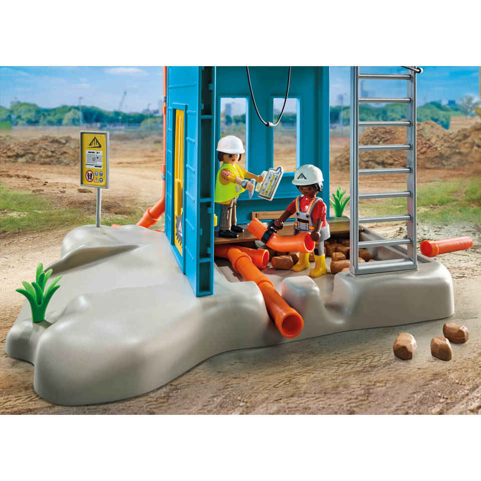 PLAYMOBIL Action Heroes promopack bouwplaats 71650