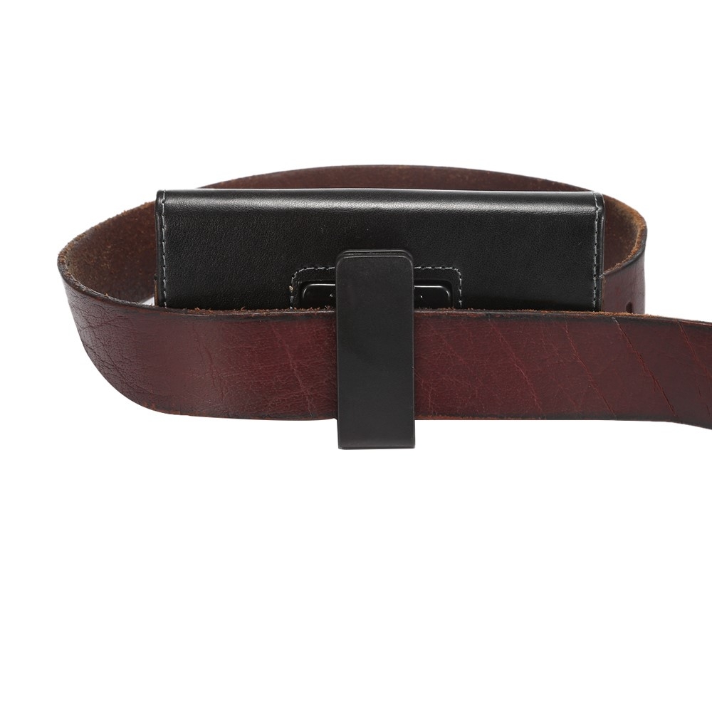 Universal Leder Tasche mit 360° Gürtelclip Drehbar Horizontal & Vertikal (bis 7