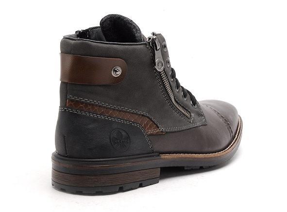 Rieker boots bottine homme f1311 gris