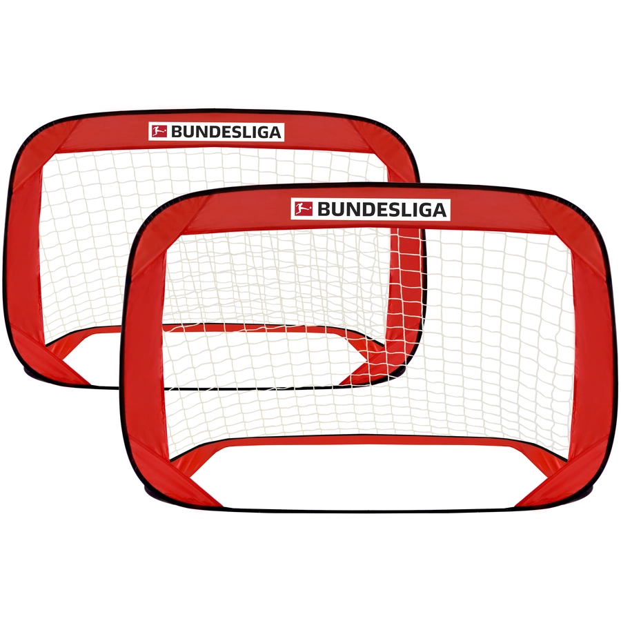 XTREM Toys and Sports - Bundesliga Pop-up-Fußballtor im 2er-Set