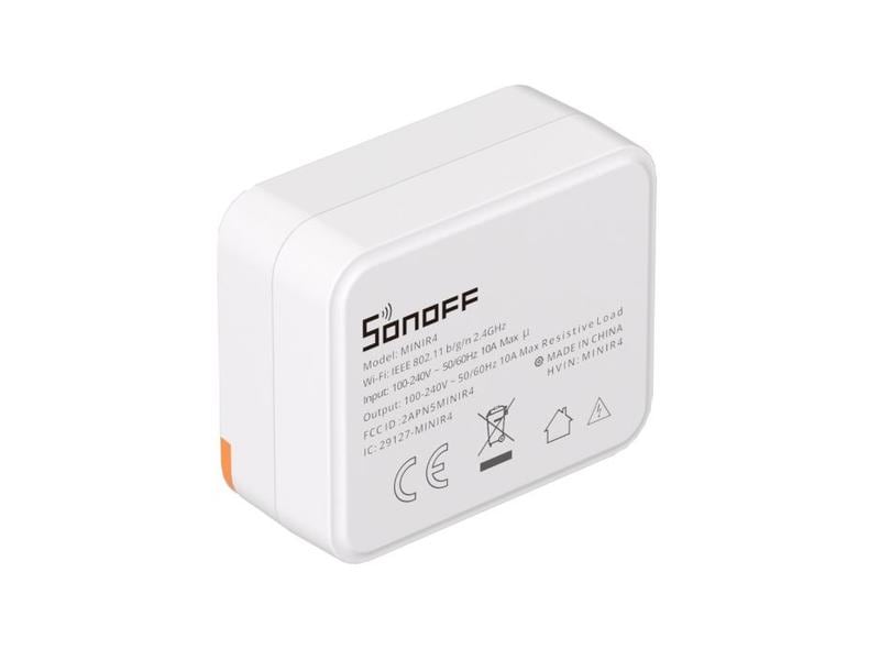 SONOFF WLAN-Lichtaktor MINIR4, 2400 W, 1-fach Extra kleiner MINI Extreme Wi-Fi Smart Switch