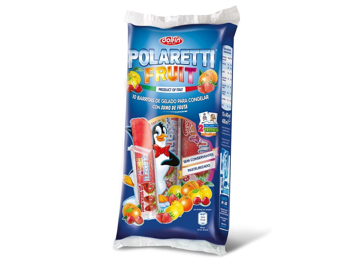 BARRITAS CONGELAR POLARETTI FRUIT 400ML