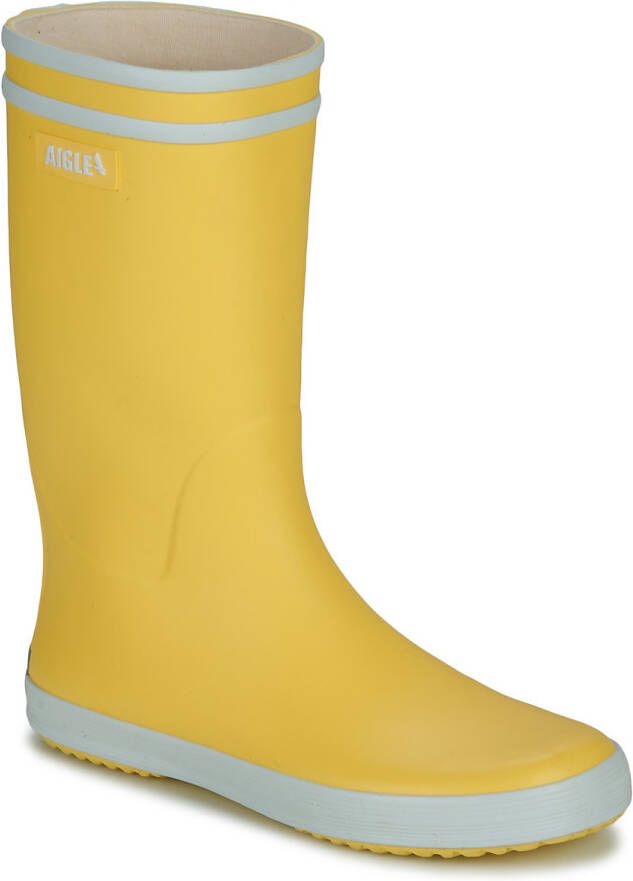 Aigle Lolly Pop 2 Jaune Blanc Regenlaarzen Geel