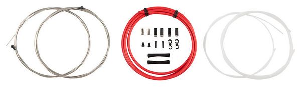 Kit Câbles et Gaine pour Freins Route Jagwire Road Elite Sealed Brake Rouge