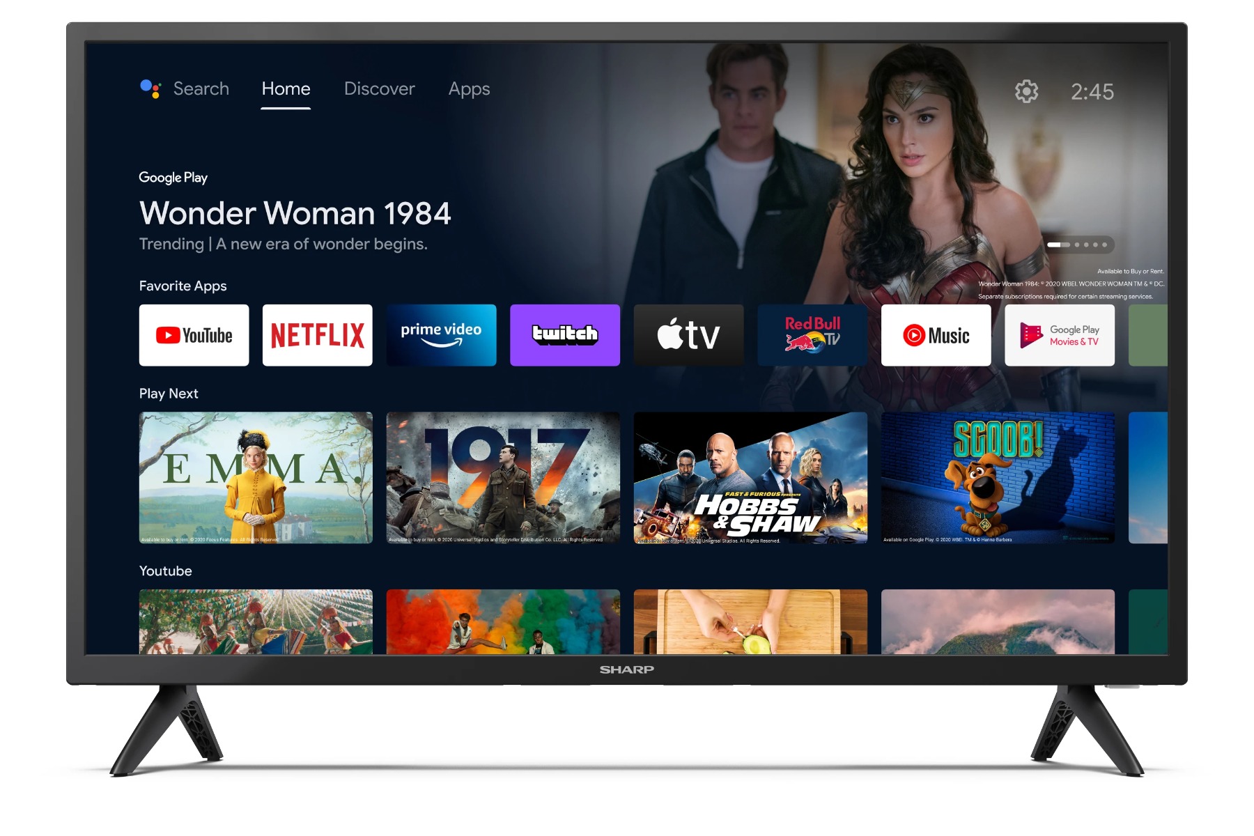Sharp 32FG4 - LED - 32'' - HD Ready - Smart TV