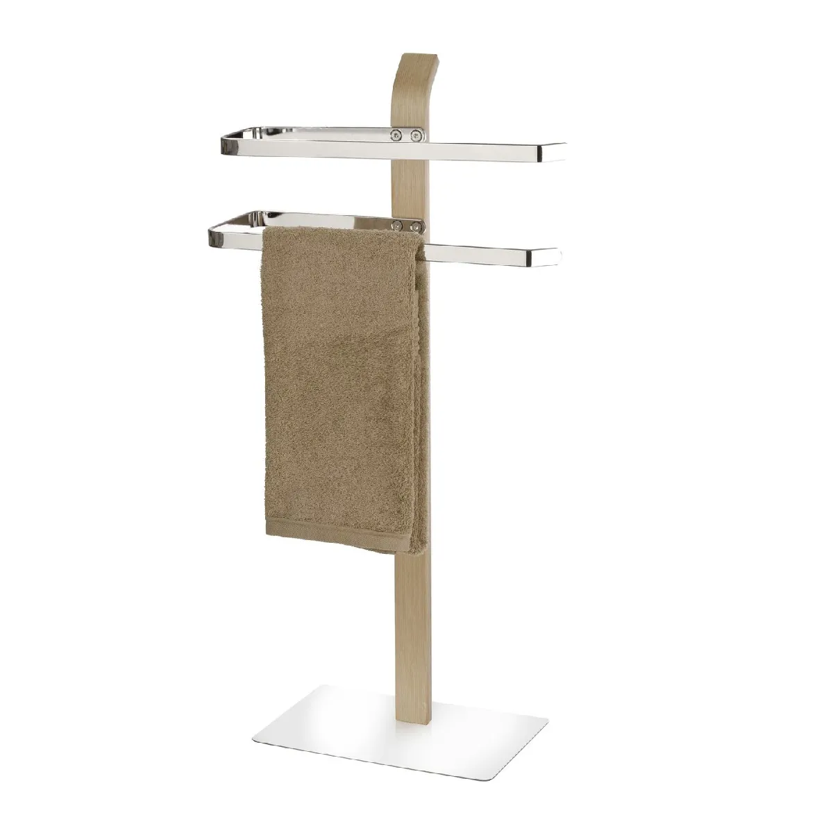 Wenko Porte-serviettes Samona - Inox et bois