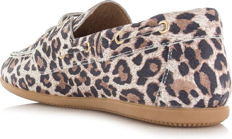 DWRS Latty Leopard Loafers B11927-07-8318 Beige Sand