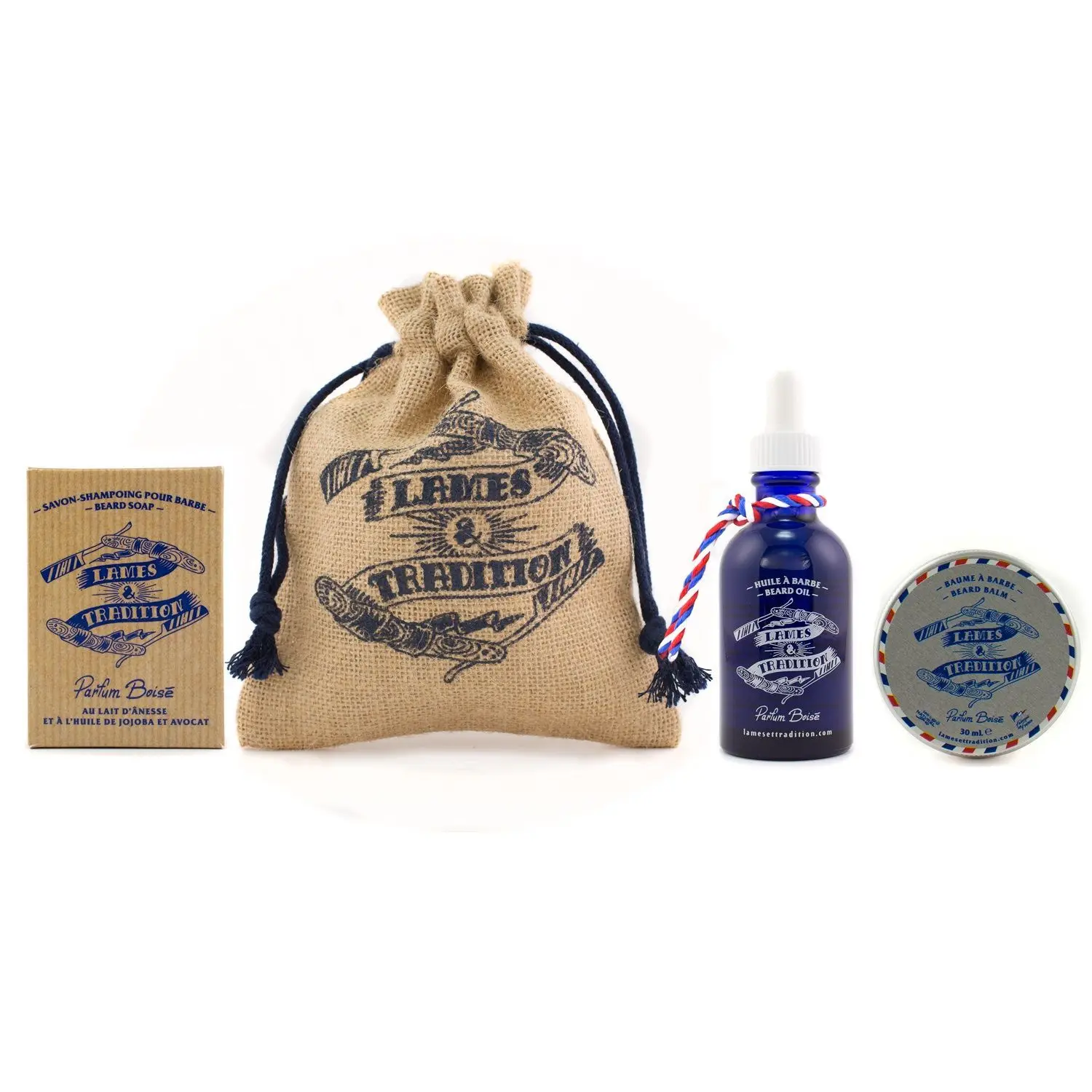 Lames et Tradition - Pack Barbe Parfum Boisé- Lames & Tradition