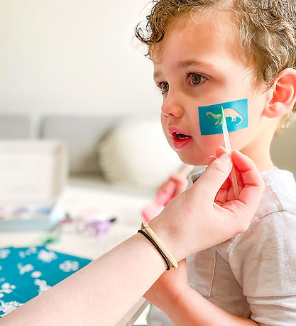 Oh Flossy Kinderschminke - Make-up-Schablonen