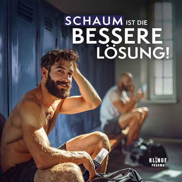 Minoxidil Klinge Männer 50 mg / g Schaum, 190 g