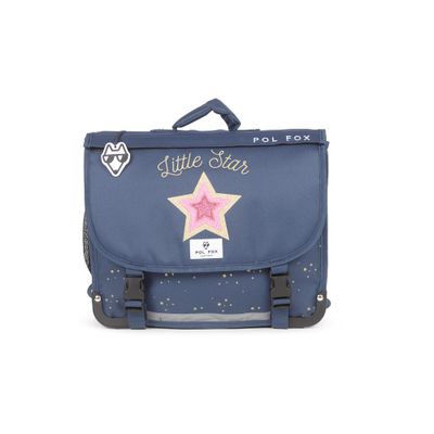 Cartable réversible Star Blue - 38 cm - 2 compartiments - bleu - Pol Fox
