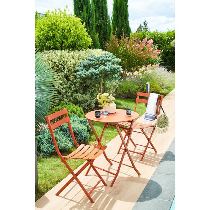 Chaise de jardin pliante GREENSBORO Ambre