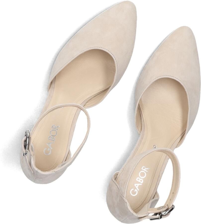 Gabor beige suède dames pumps