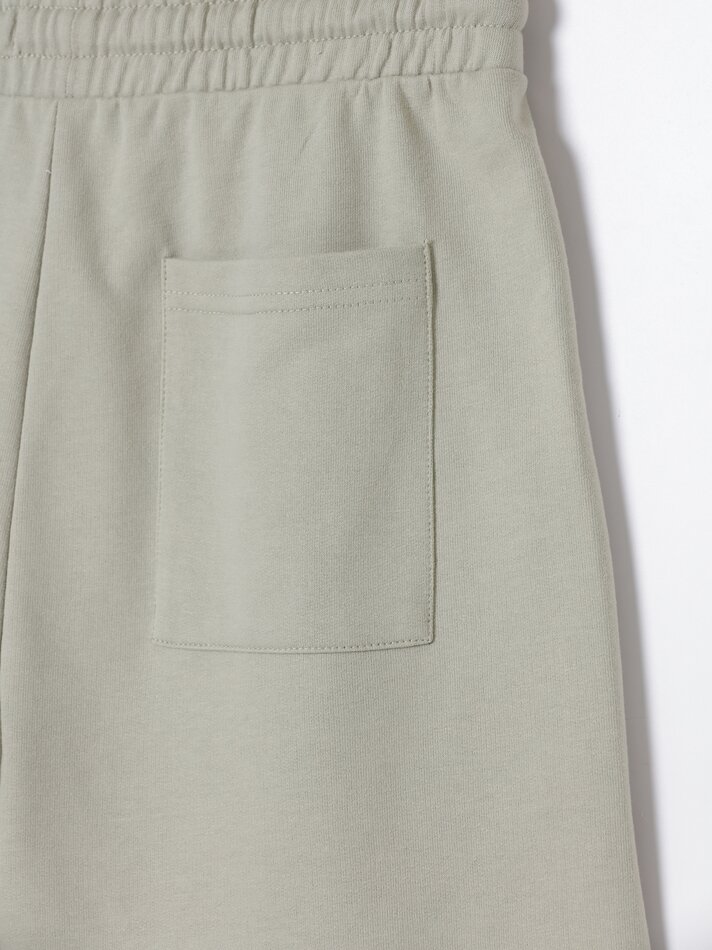 Conjunto de 3 Bermudas Básicas de Pelúcia - Pretas