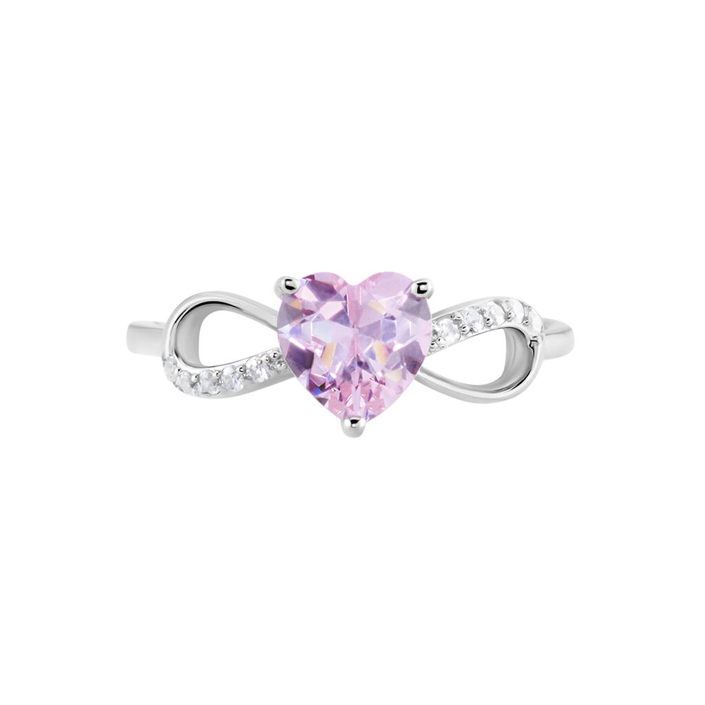 Bague Argent Blanc Atieno Oxyde De Zirconium