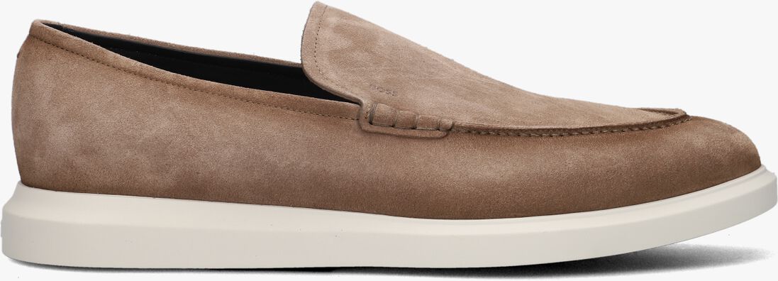 BOSS beige boss loafers randy  loafer