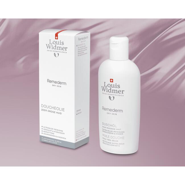 Louis Widmer Remederm Dry Skin Doucheolie Licht Geparfumeerd 200 ML