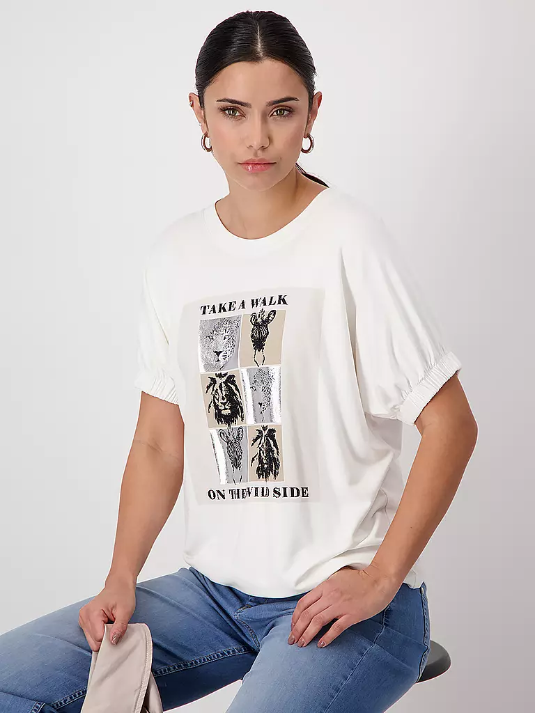 MONARI T-Shirt creme