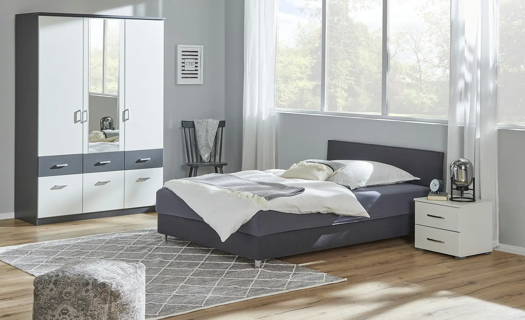 Drehtürenschrank Glasgow