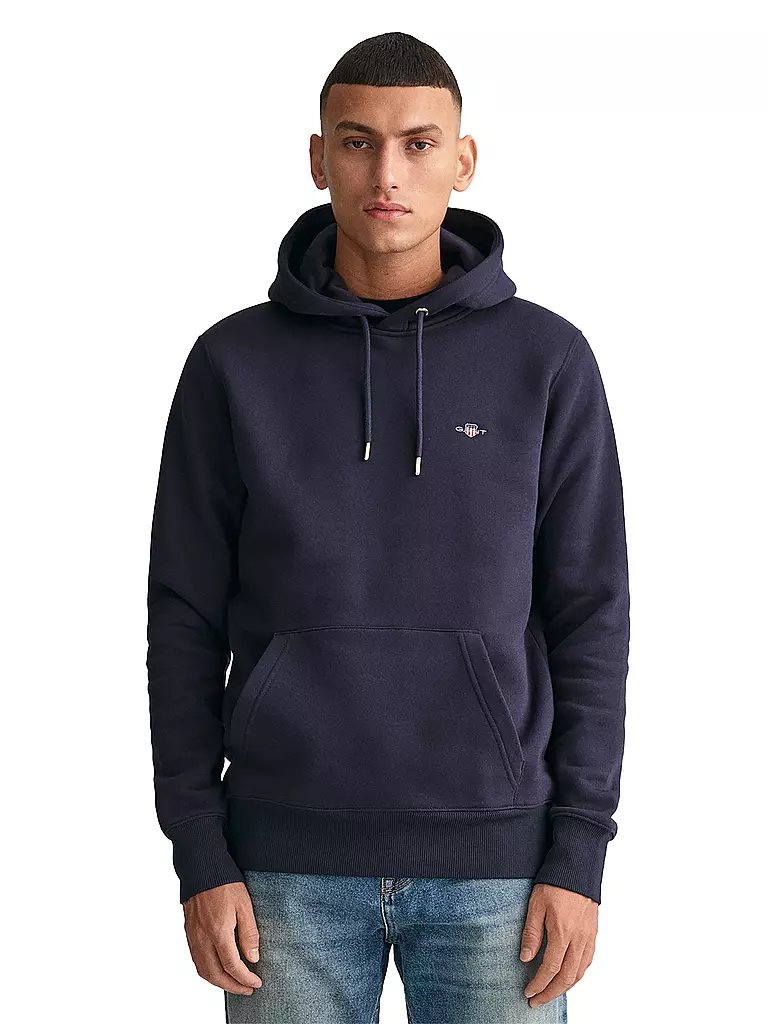 GANT Kapuzensweater - Hoodie dunkelblau