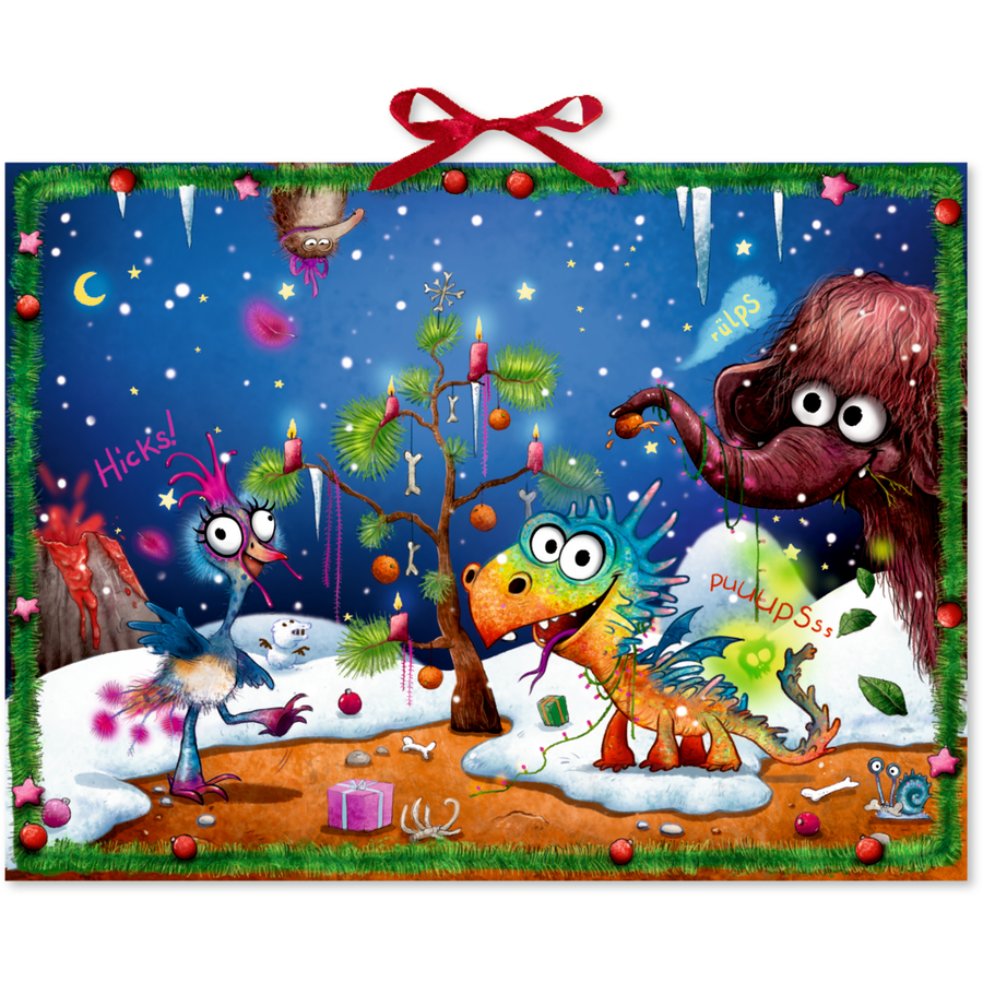 Coppenrath Furzipups der Knatterdrache feiert Weihn., Sound-Adventskal.